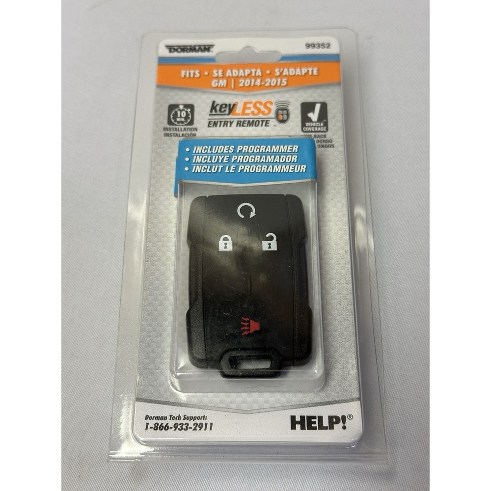 DORMAN Keyless Entry Remote Key Fob 99352 - NEW